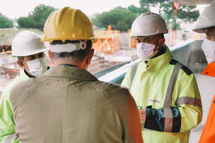 Cobarec relance l’activités sur ses chantiers dans le respect des gestes barrières.